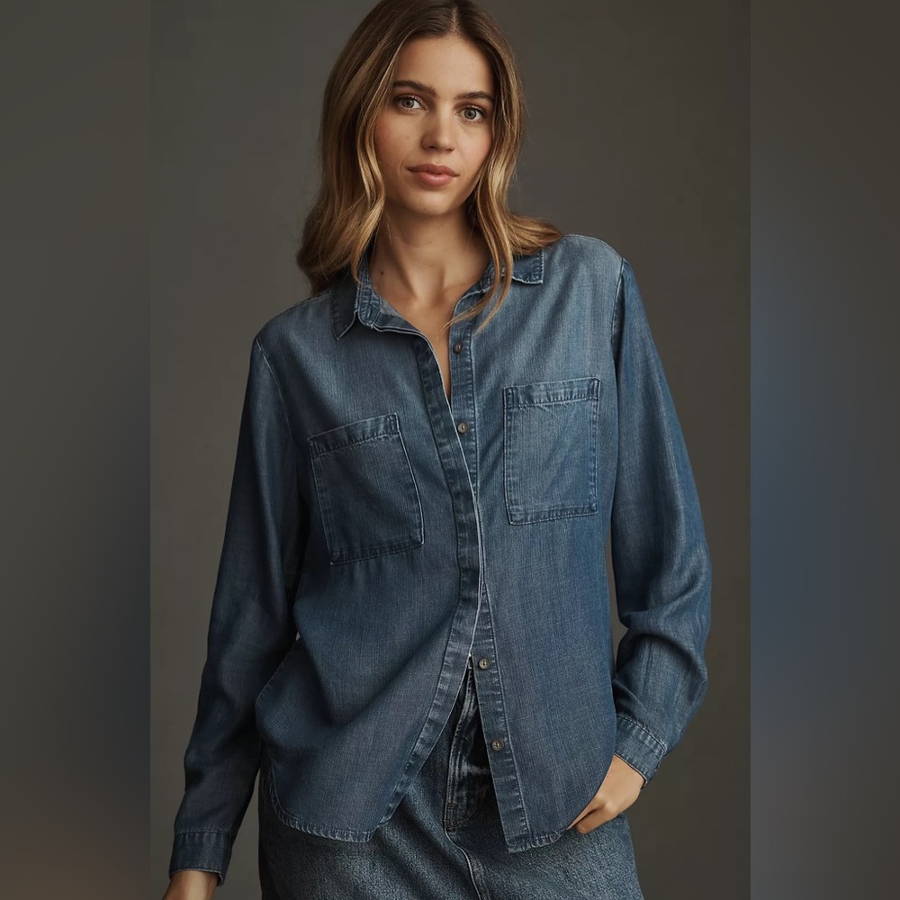 Cloth & Stone Chambray Buttondown